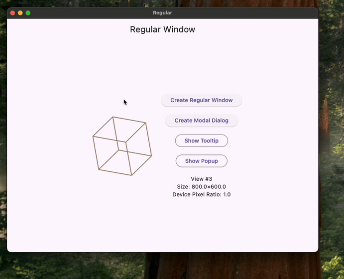 Flutter now supports Tooltips and separate Dialog windows across platforms